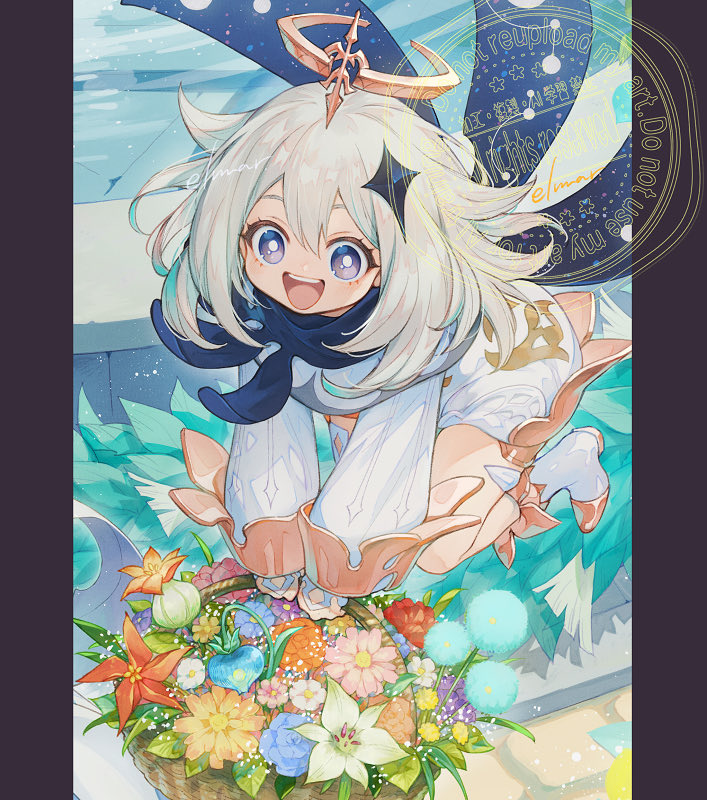 花よりもちもち
#もちもちパイモン大好きクラブ #Paimon