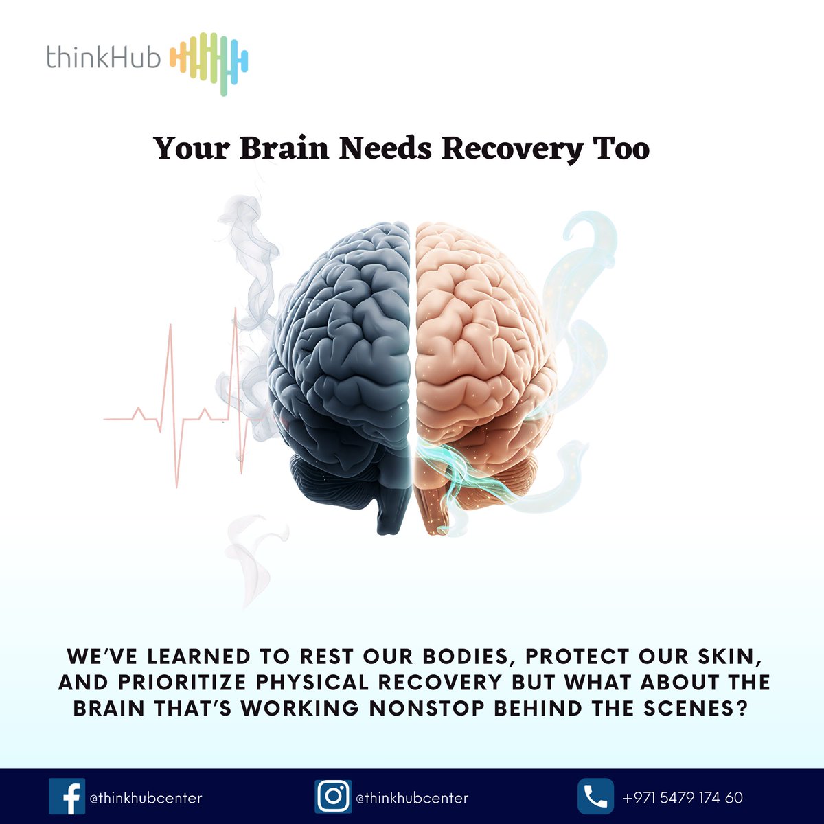 ThinkHubCenter's tweet photo. Your Brain Needs Recovery Too
https://t.co/PfXocBOEJD
Connect with Us at Think Hub Center
T: +971-4-345-7766
#thinkhub #mindability #neurofeedback #brain #mentalpower #memory #dubai #brainhealth #neuroscience #braintraining #biofeedback #neurofeedbacktraining #brainpower https://t.co/SYI8x3IxP7