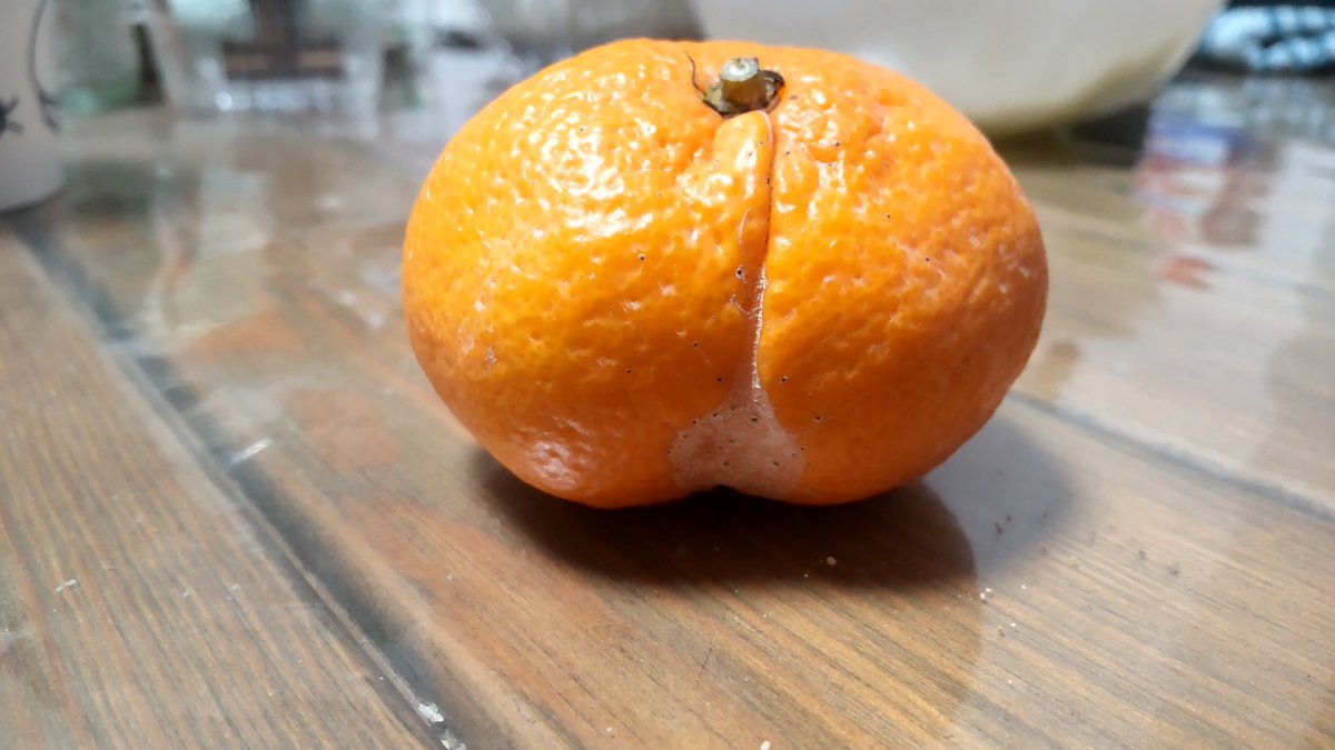 おしり探偵みたいなミカン