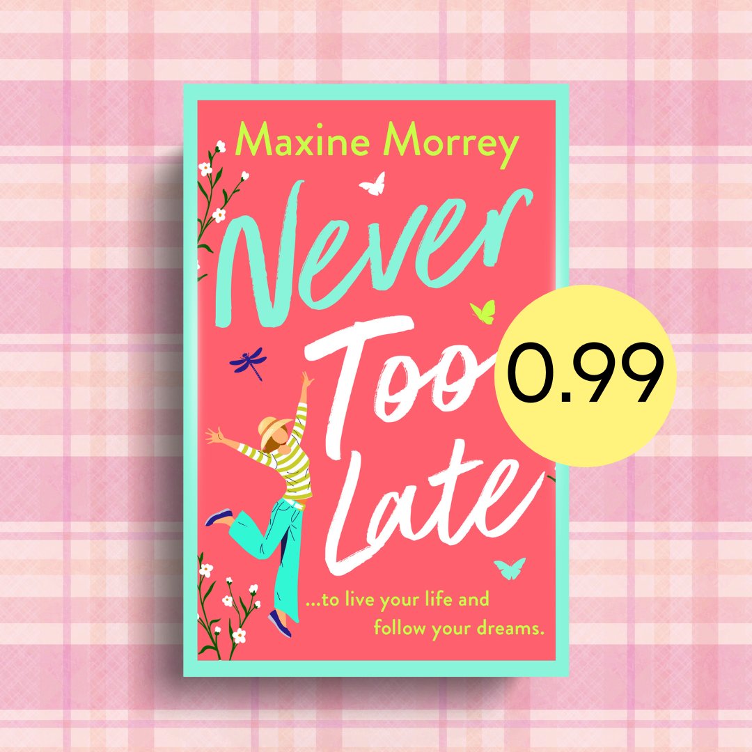 BoldwoodBooks's tweet image. 🌟 0.99 DEAL 🌟

Every moment of your life is a second chance… 💞

Can Kitty discover the woman she’s supposed to be and fall in love with the City of Light once more? 🇫🇷 📚

Get your copy of #NeverTooLate by Maxine Morrey for 0.99 today! mybook.to/NeverTooLateBo…
