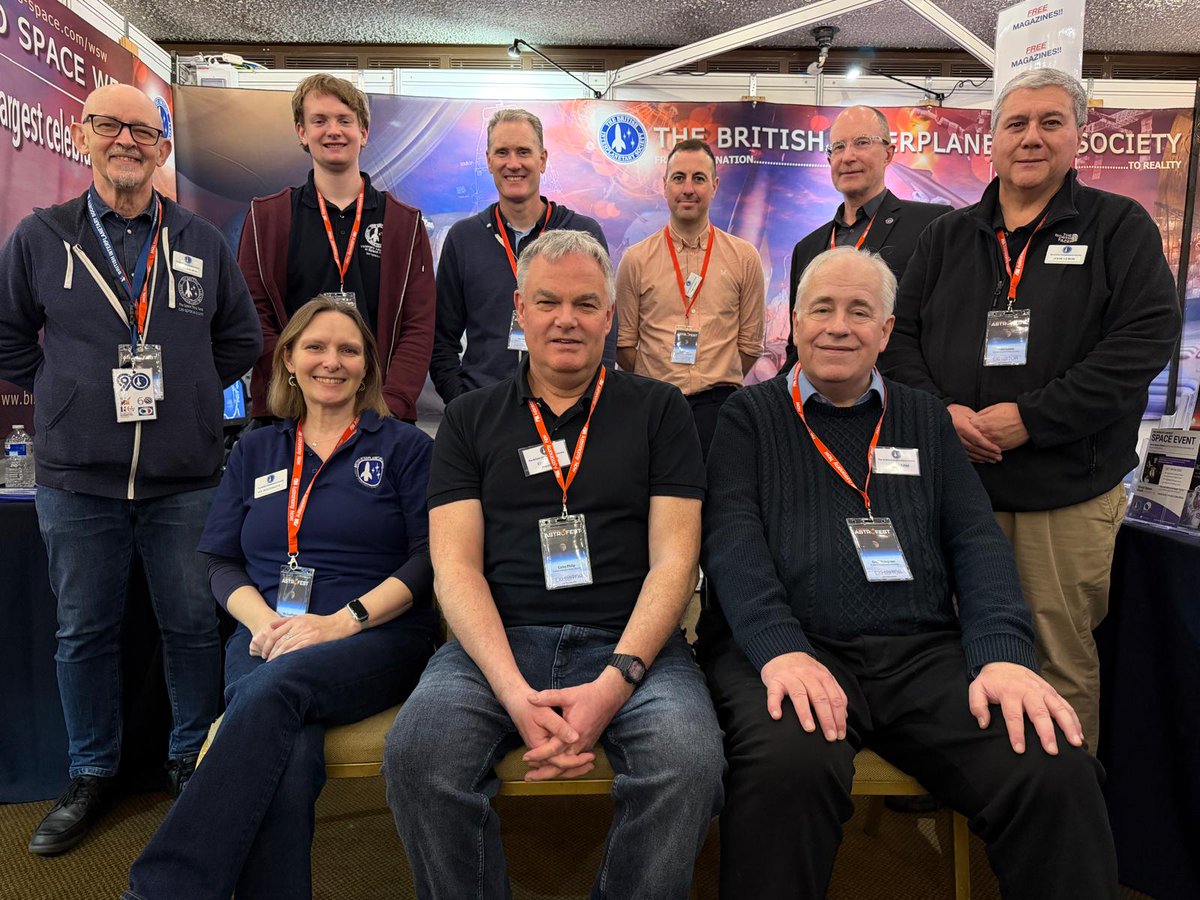BIS_spaceflight's tweet photo. Many thanks to all the visitors to our stand at the @AstronomyNow #AstroFest2026 on Friday & Saturday! As always, it was a great pleasure to welcome so many friends, old and new, and talk all things #space. We’re already looking forward to #Astrofest 2027!🔭🌖🪐✨
Congratulations to all our new #ISS Docking Simulator ‘Commanders’ 😃👏 - we look forward to instructing you to your next Silver/Gold level!🚀😎👍