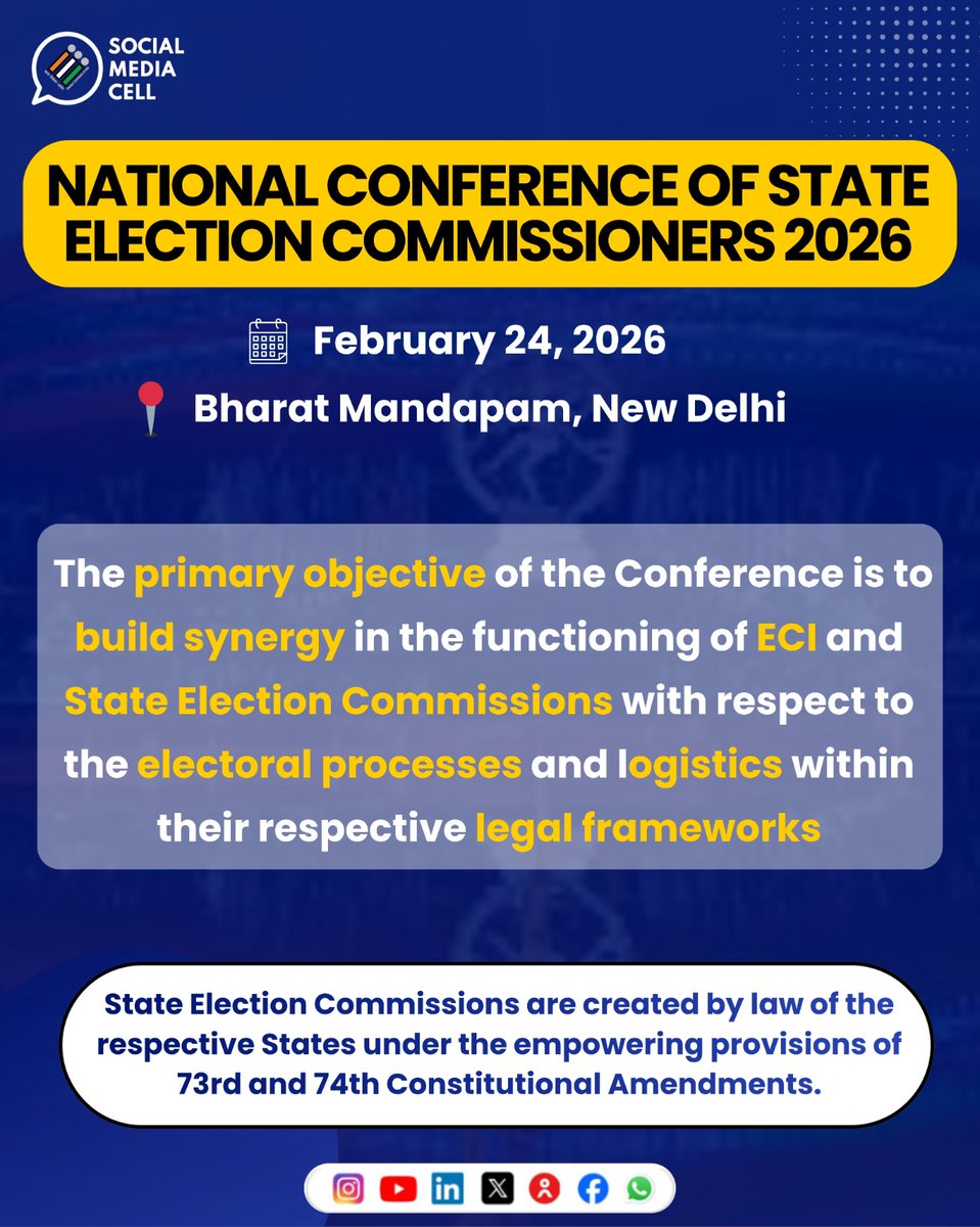 Election Commission of India tweet media