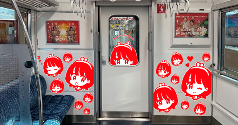 九州を駆け抜ける🚃💨/ 【キューポちゃんラッピング列車・バス運行開始