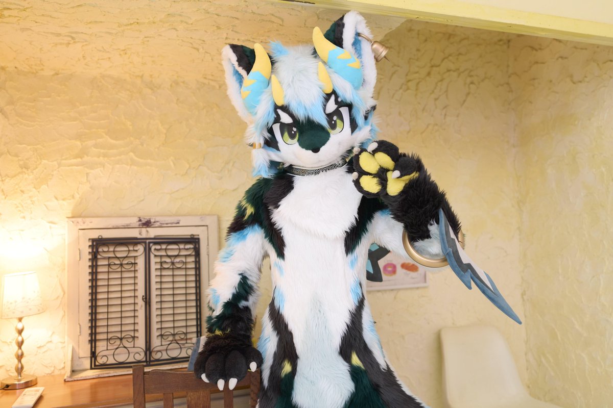 今週もみんなを応援！📣
#ケモノをみて今週もがんばりマンデー
#furmony
#鸿萌造物