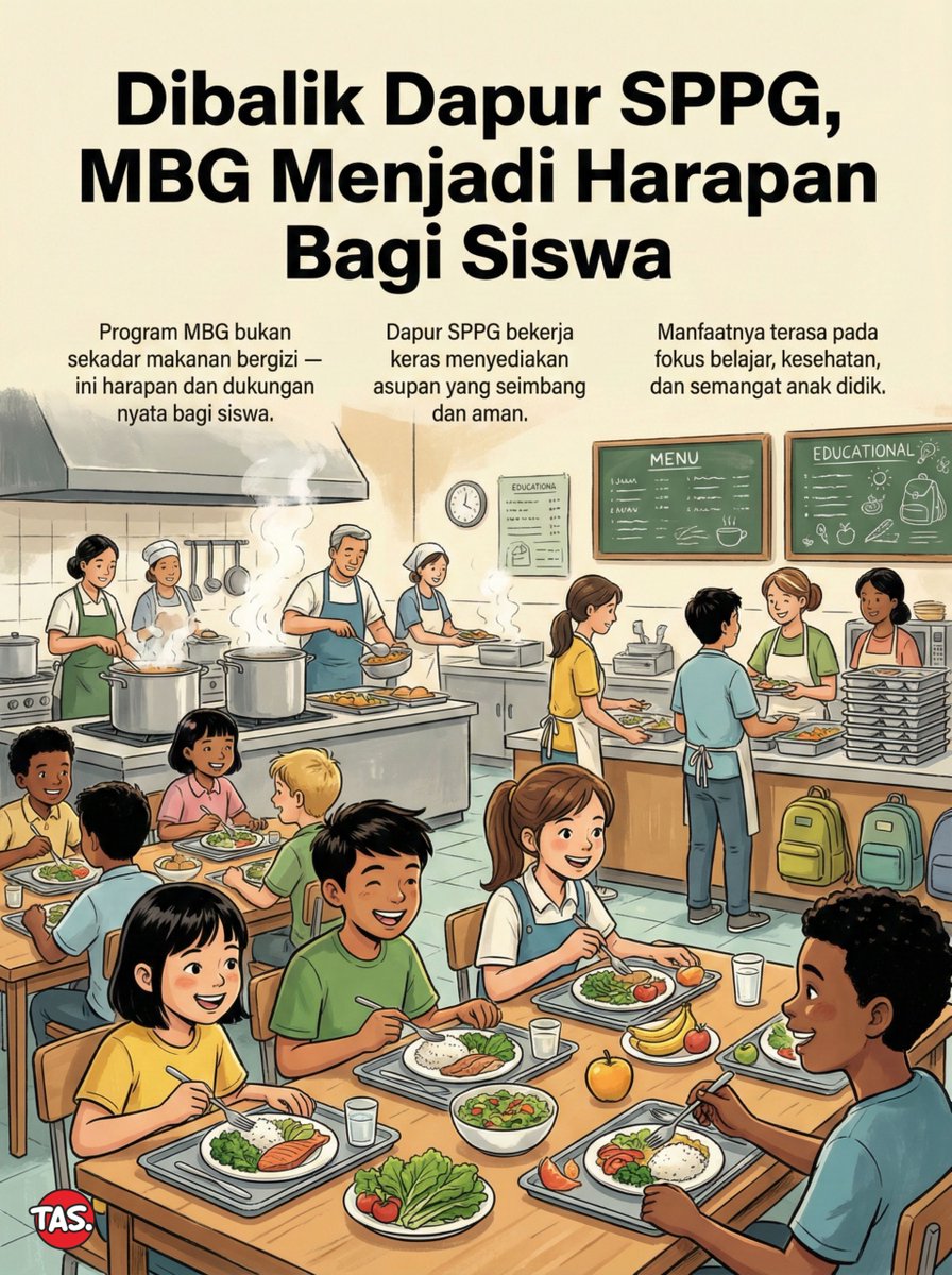 bhetween's tweet image. Yang sering nggak kelihatan justru paling kerja keras. Dari dapur sampai meja makan, dampaknya nyata ke tumbuh kembang anak. #LanjutkanMBG 

King Vino JSCEAN FAM HR SCREENING PerthSanta and Domiia #OnlyFriendsDreamOn Mohan #Reno15SeriesTHxPerthSanta PERTHSANTA DOMIIA OPPO FAM
