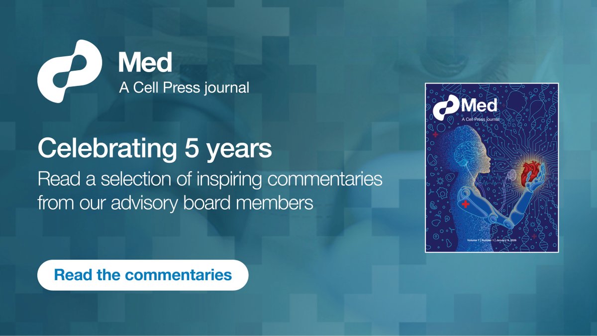 Med by Cell Press tweet media