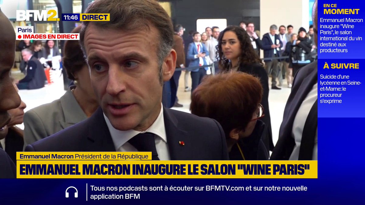 💬"Il faut que la justice là-bas fasse son travail"

Emmanuel Macron estime que l'affaire Epstein concerne "surtout les États-Unis d'Amérique"

#BFM2 