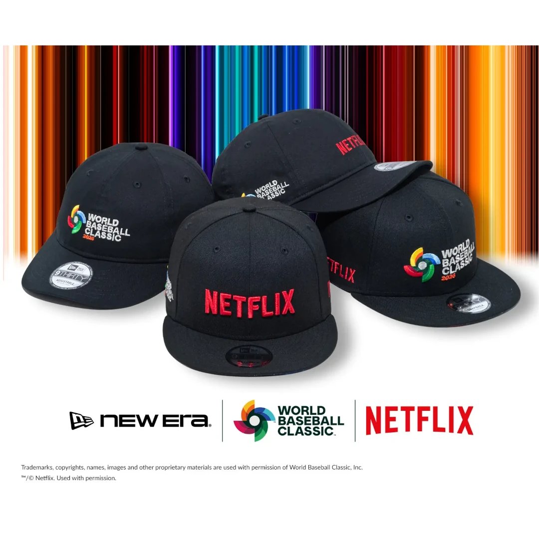 New era® × WBC × Netflix の日本限定トリプルコラボコレクションが2月