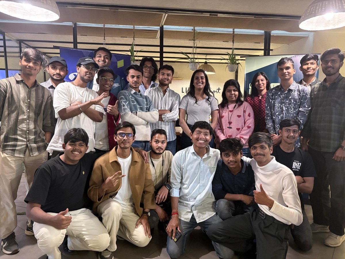 G55269Gautam's tweet photo. Had an amazing time at MetaMask Builder Night with the Jabalpur builders! ⚡
Great sessions, networking, and Web3 vibes all around.
Thanks to the organizers for the energy 🙌
@0xvipin @0xcommunity @metamask @Consensys @harsh_hc07 @francescoswiss @codecrax_
#Web3 #MetaMask https://t.co/O9NwWYotg8