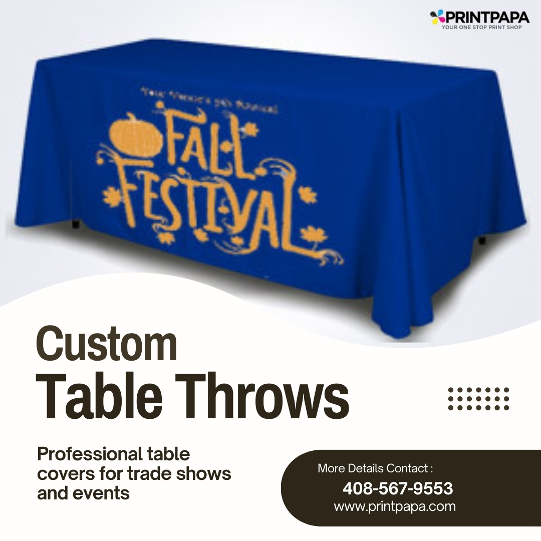 printpapa's tweet image. Make your booth stand out with custom table throws! Professionally printed table covers add polish, brand visibility, and impact at trade shows, events, and promotions.

Order Now: printpapa.com/eshop/pc/Table…

#TableThrows #TradeShowDisplays #CustomPrinting #PrintPapa