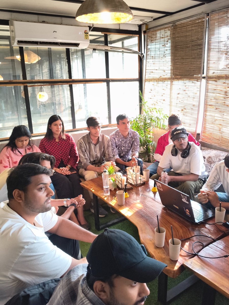 PrinceSahu69495's tweet photo. Had an amazing time at the MetaMask Community Builder Night
Great conversations,solid Web3 energy, and inspiring builders all around.
Thanks to @metamask @Consensys and the community for hosting!
Shoutout to @0xvipin @0xcommunity @harsh_hc07 @francescoswiss @codecrax_ and others https://t.co/WTXnfht3LP