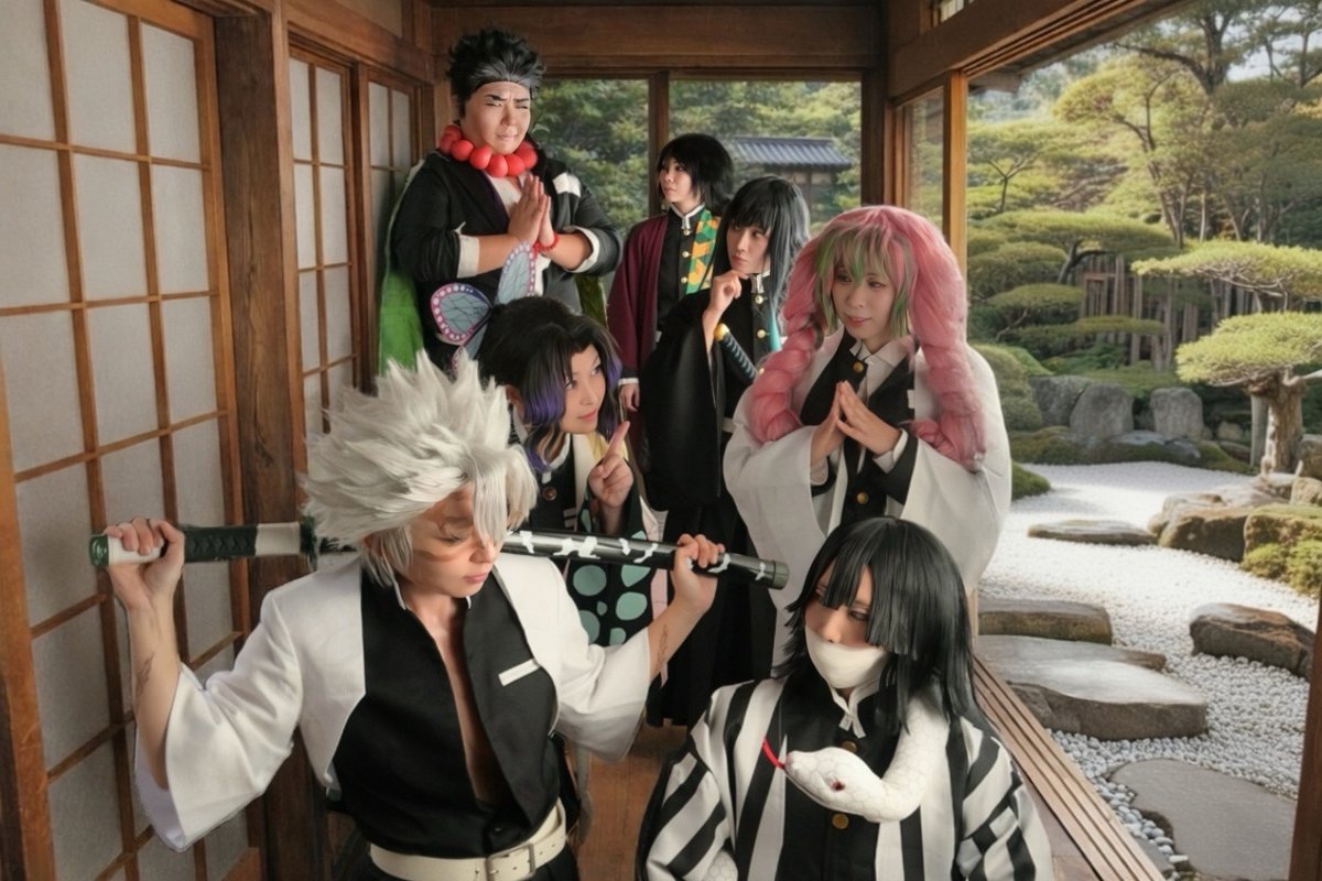 【コスプレ注意⚠️】

━━━━━━━━
 　決戦に向けて
━━━━━━━━
.

🪨わきこさん<a href="/datemichi/">陽ノ水喜@変幻自在無限大∞スタジオ水中火の中の人</a> 
🍃ゆのみよきさん<a href="/ynmyk9056/">ゆの みよき</a> 
🌊MOCOさん<a href="/mecocosp/">MOCO</a> 
🍡めじろさん<a href="/chunchunmejiro/">めじろ🍅在宅の社畜は右のやつ</a> 
🐍ゆずき<a href="/YUzuKI042869/">ゆす"き\(ㅎﾉ-ㅎ)/</a> 
🌫️えりりさん<a href="/elily0511/">えりり</a> 
🦋ゆーきさん<a href="/kemonodou/">ゆーき@2/8🍓🦋./14🦋.23🦋.3/1🦋/胡蝶しのぶさんのコスプレめっちゃやる人</a> 
📸ザクさん<a href="/motaii/">もたい</a>

#1221柱稽古併せ