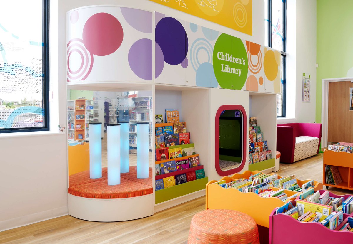 It's Children's Mental Health Week! 💛 

Sensory spaces help kids self-regulate and feel safe while learning. 

Libraries like Stotfold and Henley-on-Thames promote calm through design. 

#ChildrensMentalHealthWeek