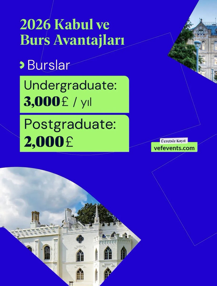 VEFIntEdFair's tweet photo. St Mary’s University, Twickenham VEF &amp; StudyIn Spring 2026 Fuarı için Türkiye’de.
2026 kabul süreci ve burs fırsatlarını doğrudan öğren.

£3,000/yıl (UG) • £2,000 (PG)
İzmir • Ankara • İstanbul
Ücretsiz kayıt: https://t.co/ezyPMDPKdw

#StudyIn #VEF #StMarysUniversity https://t.co/671PLZMMYQ