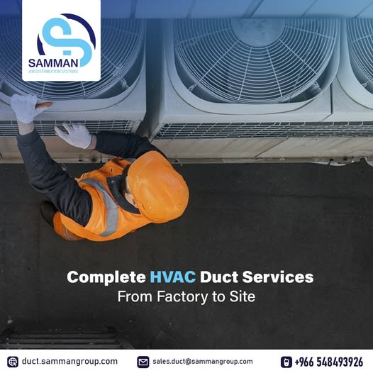 sammanduct_sa's tweet image. From factory to site, we handle every step of your HVAC duct needs ✅ 
Reliable, precise, and ready for any project
👉 Contact us for more details
🔗 duct.sammangroup.com
📞 +966548493926

#AirOutlets #HVACComponents #SammanDuctFactory #HVACSolutions #DuctManufacturing