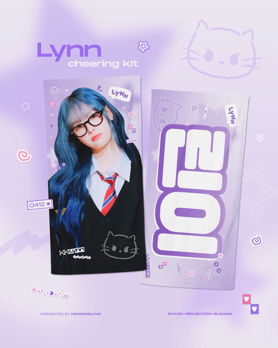 2026 Cheering Kit for Lynn /•᷅•᷄\୭
<My Secret New Zone> in SEOUL &amp; TAIPEI

🇹🇼(~2.28)
bit.ly/meonggelynn_ta…

🇰🇷(~3.29)
bit.ly/meonggelynn_ko…

🌐 G.O → DM

RT 추첨 한 분께 슬로건을 드립니다 ⸊ဂဗ

#린 #Lynn #tripleS