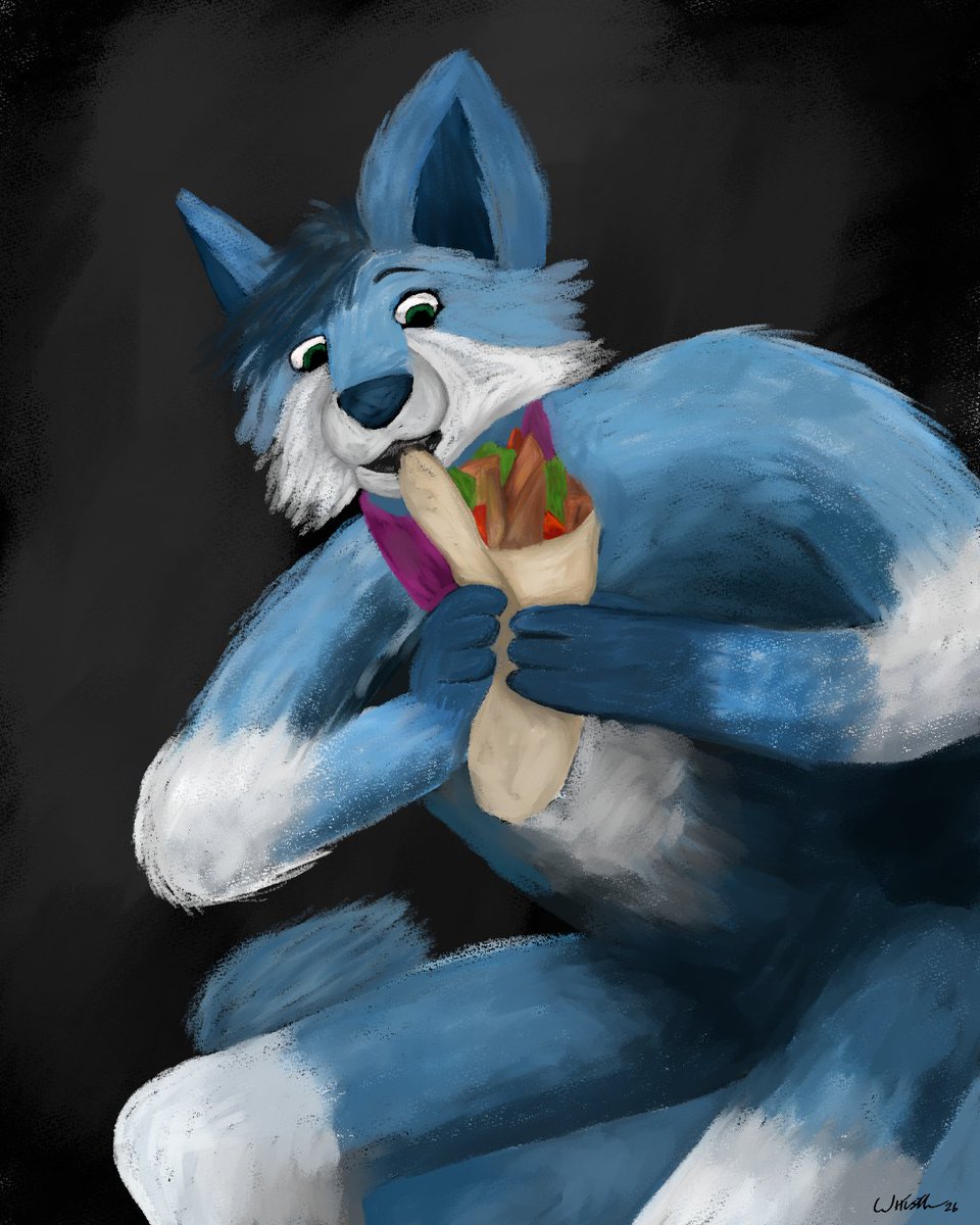 When you catch me eating leftover donar at 3am