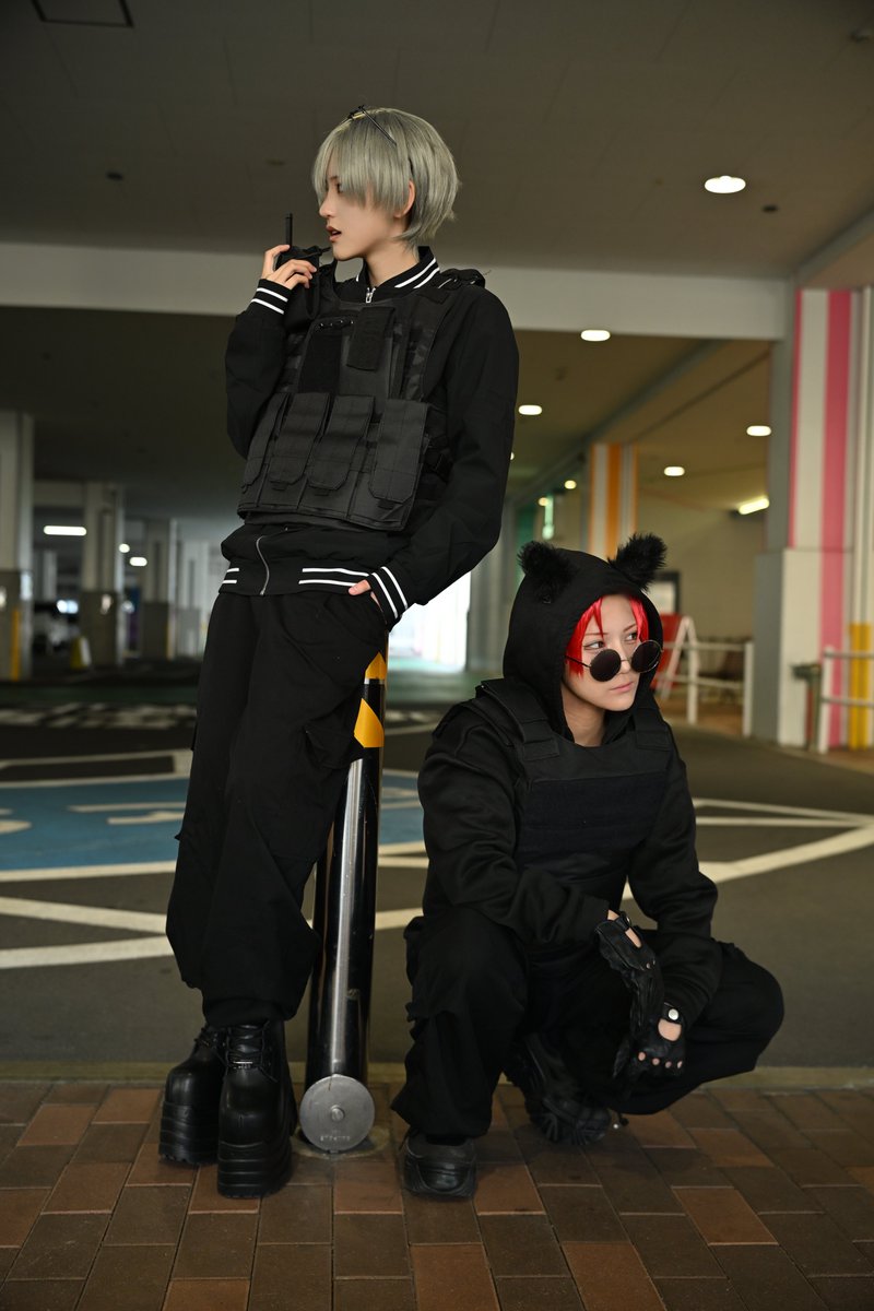 ※cos

🎙「㈡部、リオ現着です。」

ﾘｵくん<a href="/_x_x_103/">なのは</a> 
p.<a href="/KAKOJUNCH/">かこじゅん</a> 
 #ストグラ仮装  #コスフェス倉敷