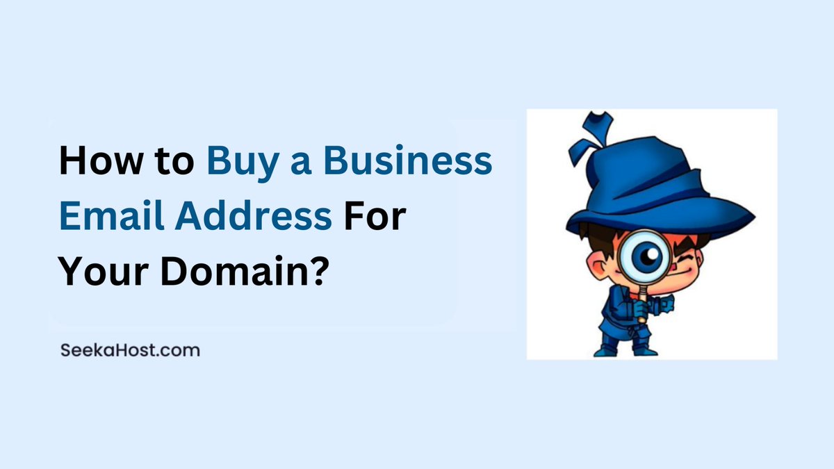 Make Every Message Count with a Professional Email Identity.📧

Here is "How to Buy a Business Email Address For Your Domain in SeekaHost."

👉 Read the full Article by SeekaHost,

🔗 seekahost.com/buy-business-e…

#atSeekaHost #Email #businessemail #ProfessionalEmail #brandidentity