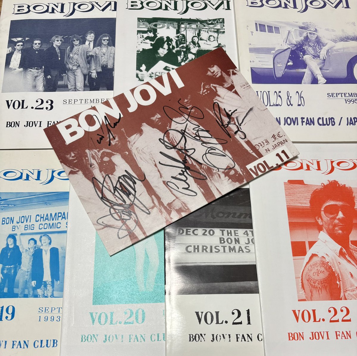 BON JOVI collection update‼️ かつて日本にあった BON JOVIファン