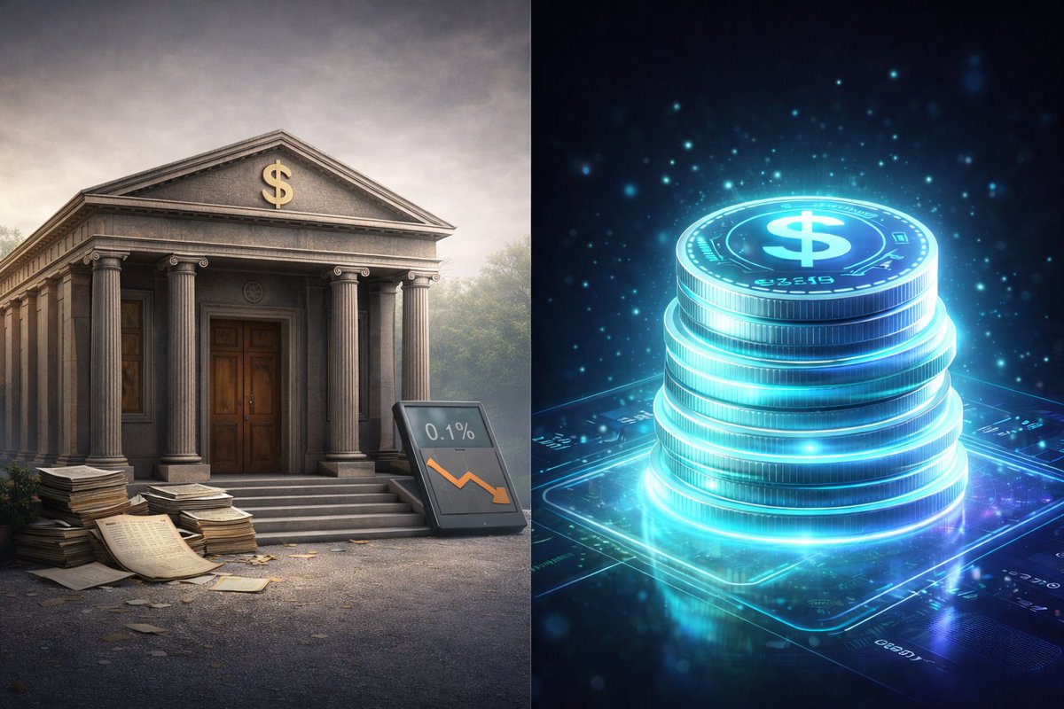 StealthTreasury's tweet photo. Banks especially the ones in the Global South leave corporate treasuries idle with low yields and limited flexibility
Stablecoins offer a modern alternative; dollar-denominated, designed for global treasury management.
Stealth Treasury is building the future of treasury solutions https://t.co/T6DxPOUiSB