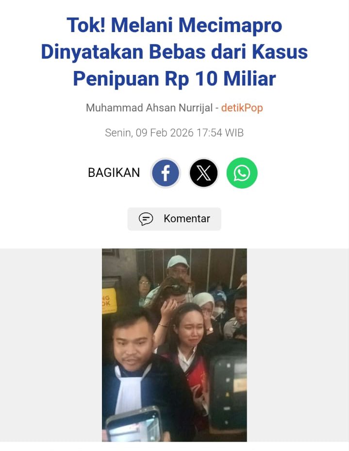 lu mungkin bisa bebas dr hukuman dunia, tp gaakan lu bisa lari dari hukuman akhirat… naudzubillah