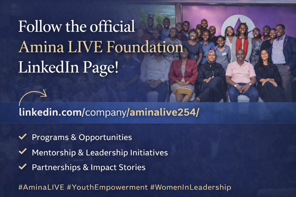 Amina LIVE Foundation tweet media