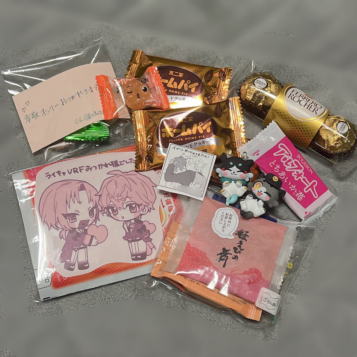 昨日の話ばかりで恐縮なんですが、売り子にもおこぼれをいただきありがとうございました😙🍫