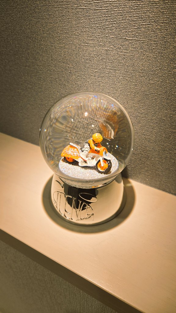 玄関にスノードーム置いたけど良すぎる #Vaundy #Vaundy_SILENCE