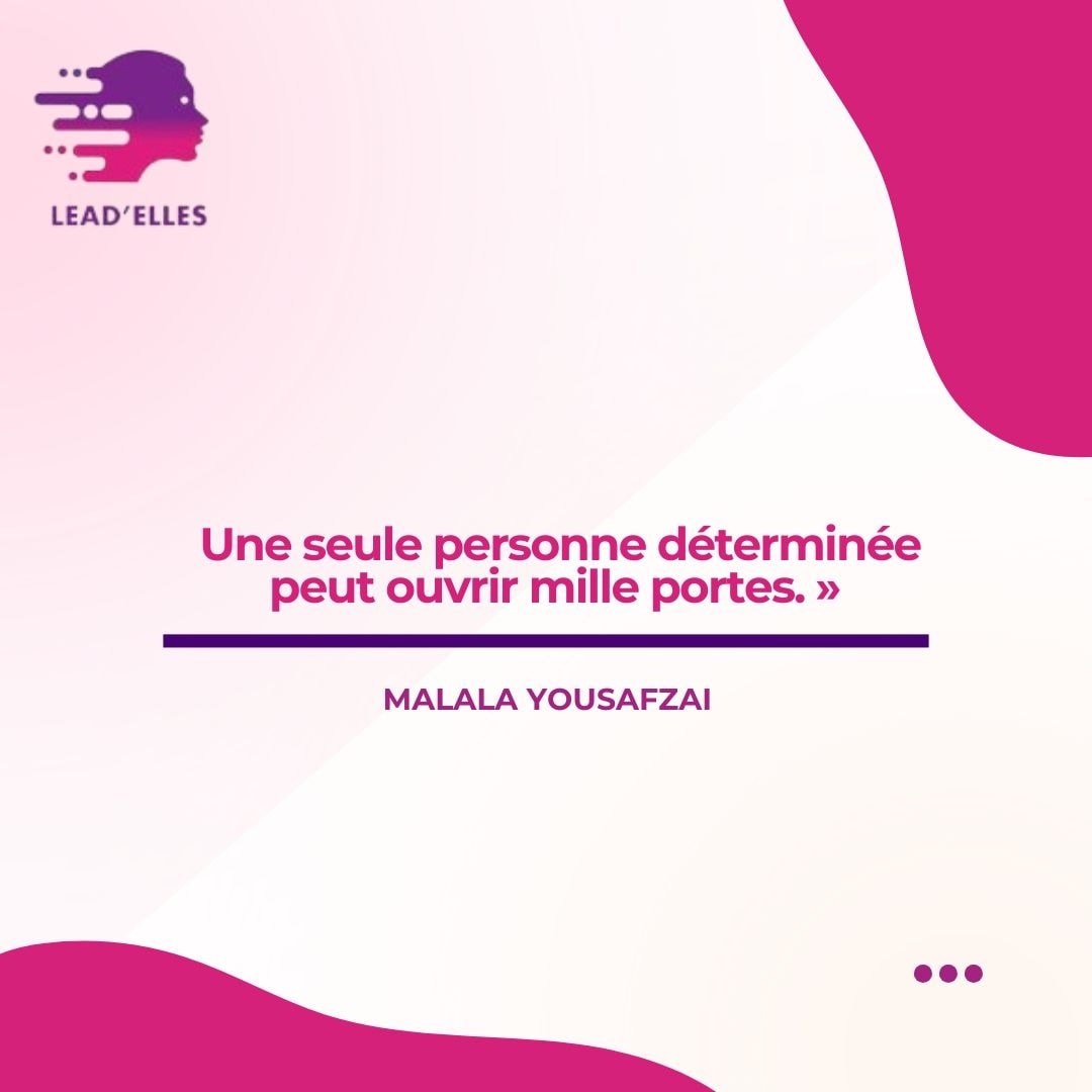 LeadElles's tweet image. « Une seule personne déterminée peut ouvrir mille portes. » Malala Yousafzai
Ne sous-estime jamais ton impact. Même seule, ta détermination peut créer des opportunités là où tout semblait fermé.
Continue d’avancer avec conviction.

#LeadElles #MotivationElles