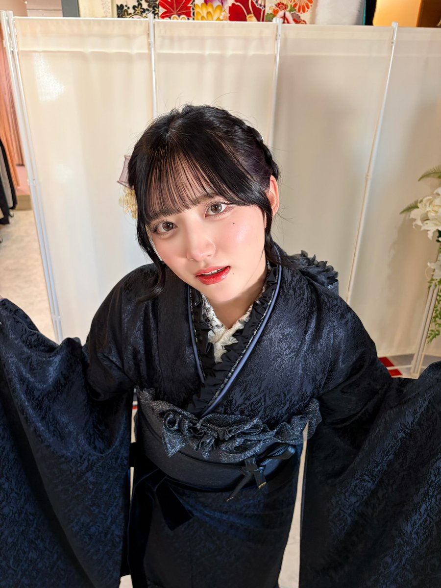 後撮り♡ この振袖に一目惚れして撮ることにした、結果とってもよかった🫶