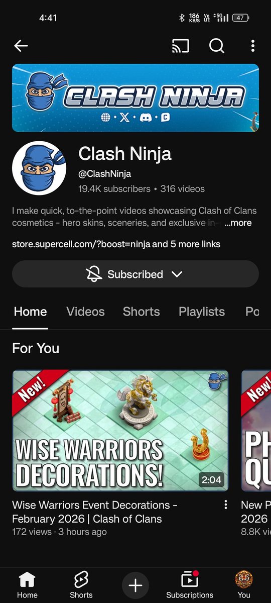 samimcr2's tweet photo. @ClashDotNinja Done ✅✔️👍 https://t.co/hIscRpR1dn