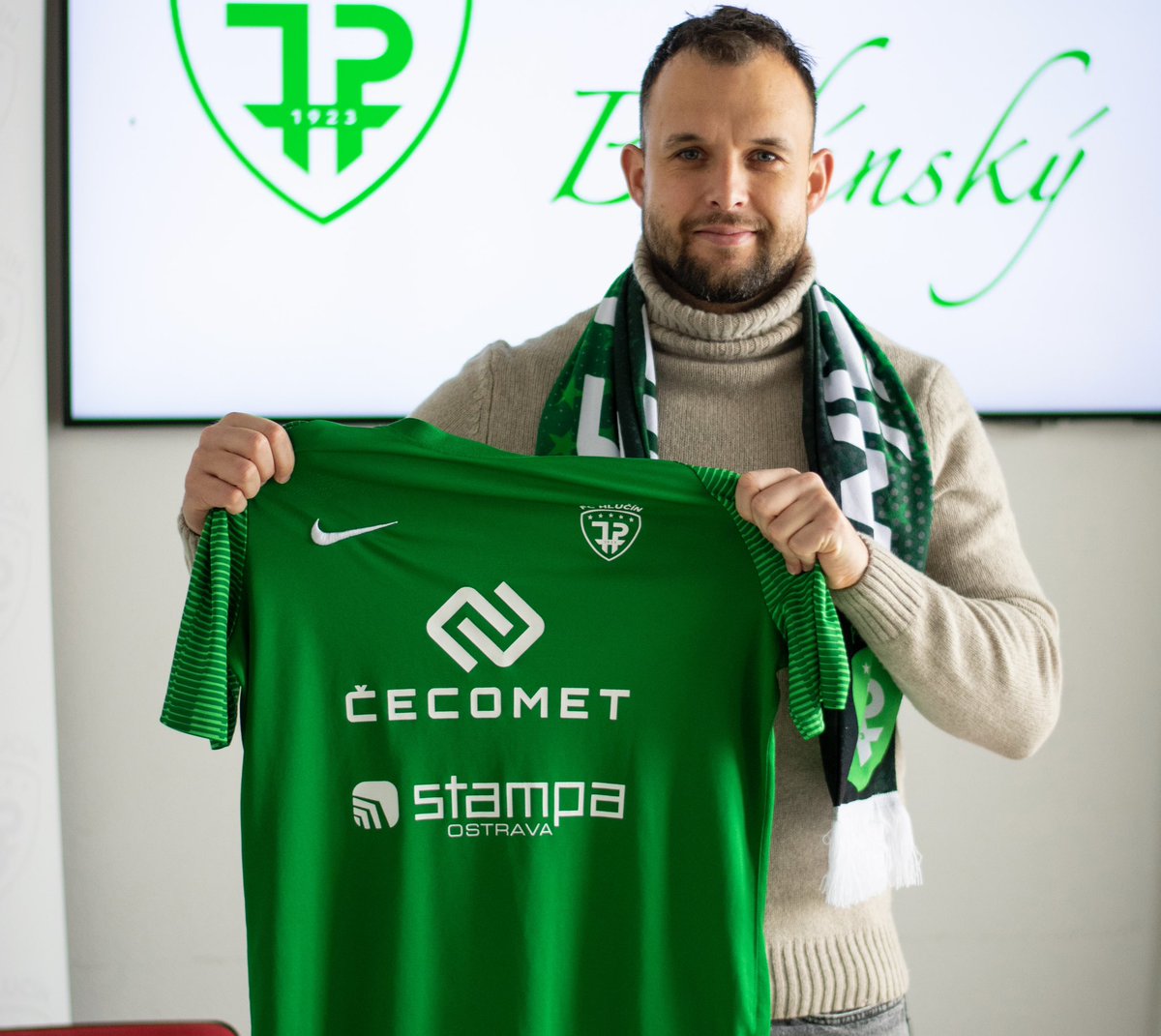 fchlucin's tweet photo. FC Hlučín představuje posilu pro A tým: Lukáš Budínský https://t.co/RJZOSK5e68