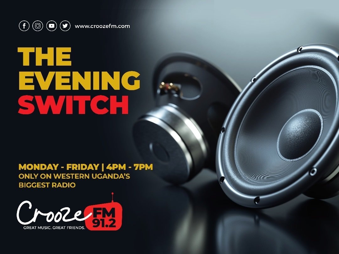 912CroozeFM's tweet photo. Happy Love week💖

Time to switch up your evening on #TheEveningSwitch with @InnoPrincee &amp; @ANTOINETTIE_ 🎶✨

From 5PM-7PM and get locked in for an evening of good music and everything between😎

Stream:https://t.co/jBz0xmDvyA

#EveningSwitch
#CroozeFM
#Mbarara https://t.co/dJy1MySgtA
