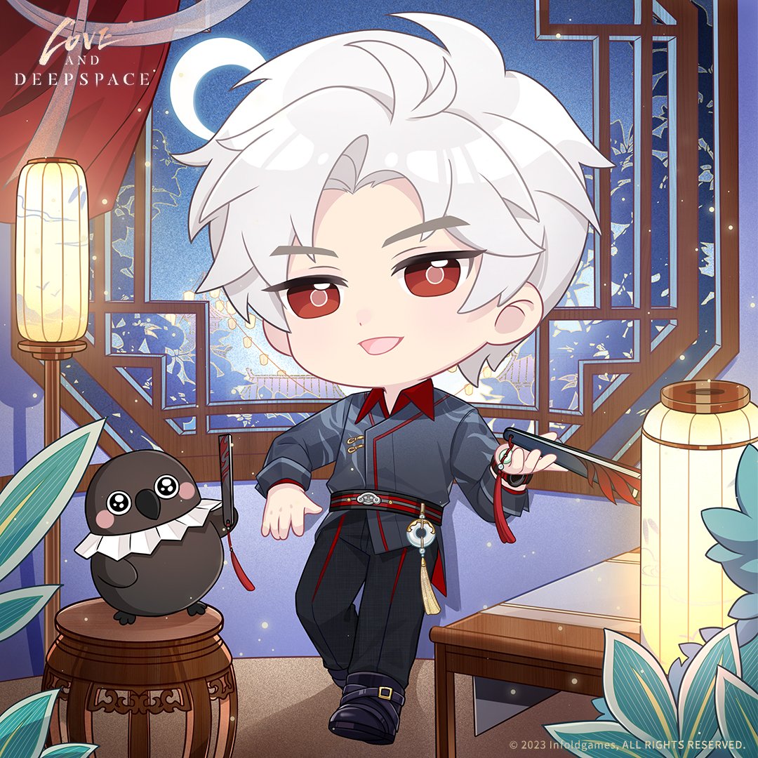 evolsylus's tweet photo. chibi sylus is so cute. he's got his signature smirk and motifs https://t.co/knKnG5NUjB