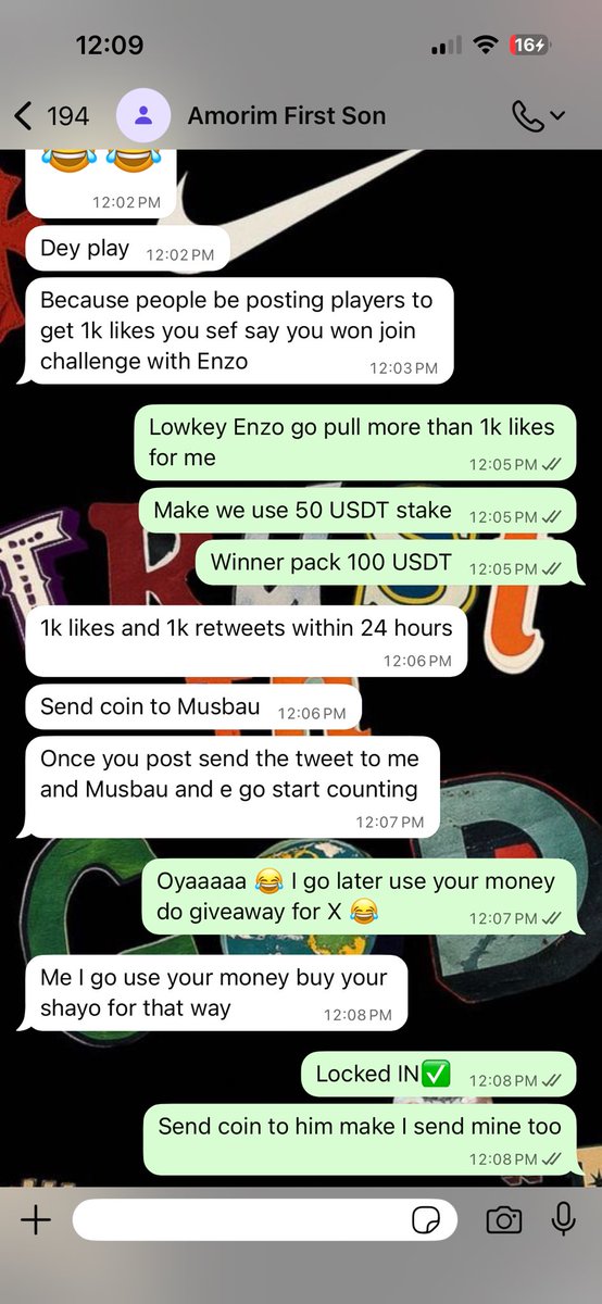 pythagoras4la's tweet image. Guys please don’t fall my hand 😂😭 I’m quoting this post with Enzo Fernandez pictures soon. @john322226 @Varticoo @ThaEuropeanLad @stillbighuncho @Stilldadaboi 
@thee_ovie @Tunde_Blakcfc @sunshine_ene @DebsSZN 🙏🙏