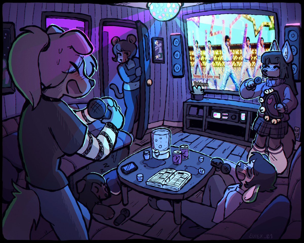 eviex_01's tweet photo. KARAOKE NIGHT!!! https://t.co/qOb2IuMv80