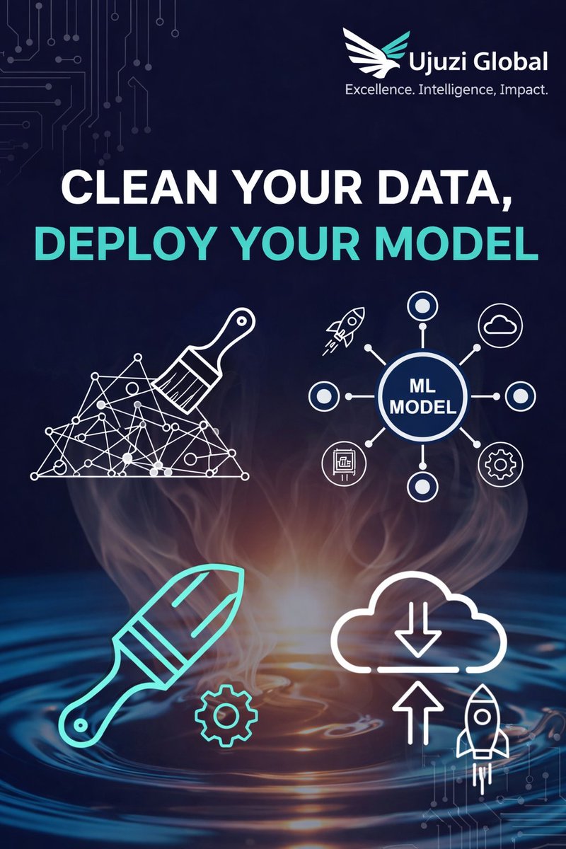 Ujuziglobal's tweet photo. Happy Monday! 
In a world drowning in data, the real power lies in turning it into decisions that drive growth.
Whether you are cleaning datasets, engineering scalable AI systems, or exploring new ML frontiers every Monday is a fresh opportunity to create impact.
#DataScience #AI https://t.co/EXEuUpeXlQ