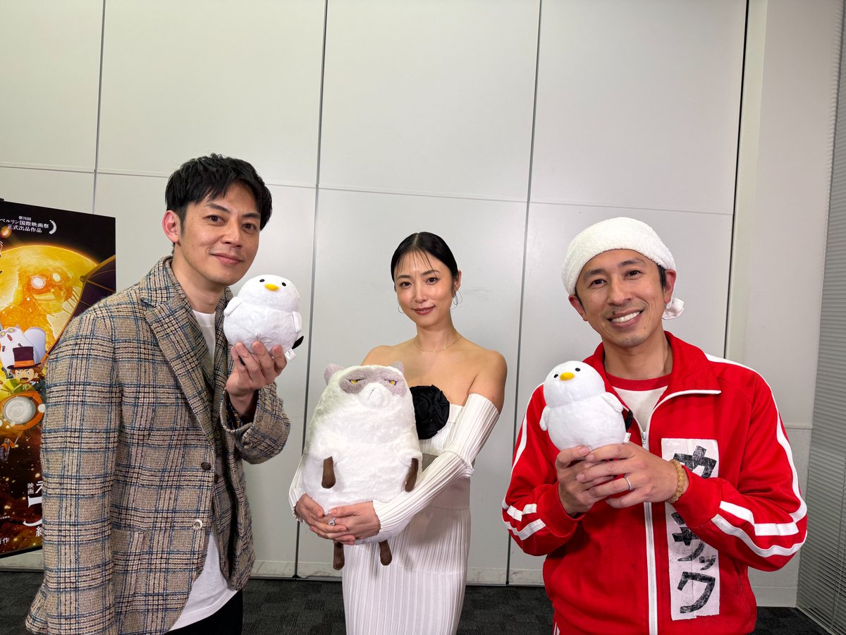 THETIME_TBS's tweet photo. ⏰2月10日(火)⏰
『THE TIME’』『THE TIME,』
🎉エンタメ情報🎉

#山田涼介(#HeySɑyJUMP)
#佐久間大介(#SnowMan)
#佐倉綾音
#武内駿輔
#武井壮
#吉田沙保里
#バッド・バニー
#レディー・ガガ
#リッキー・マーティン

🎬『映画 えんとつ町のプペル ～約束の時計台～』の
イベントに登壇した #MEGUMI さん、
#カジサック(#梶原���太 さん)、#西野亮廣 さんに
インタビュー🐥🎤

※生放送なので変更の可能性があります
#thetime_tbs
#えんとつ町のプペル @poupellemovie