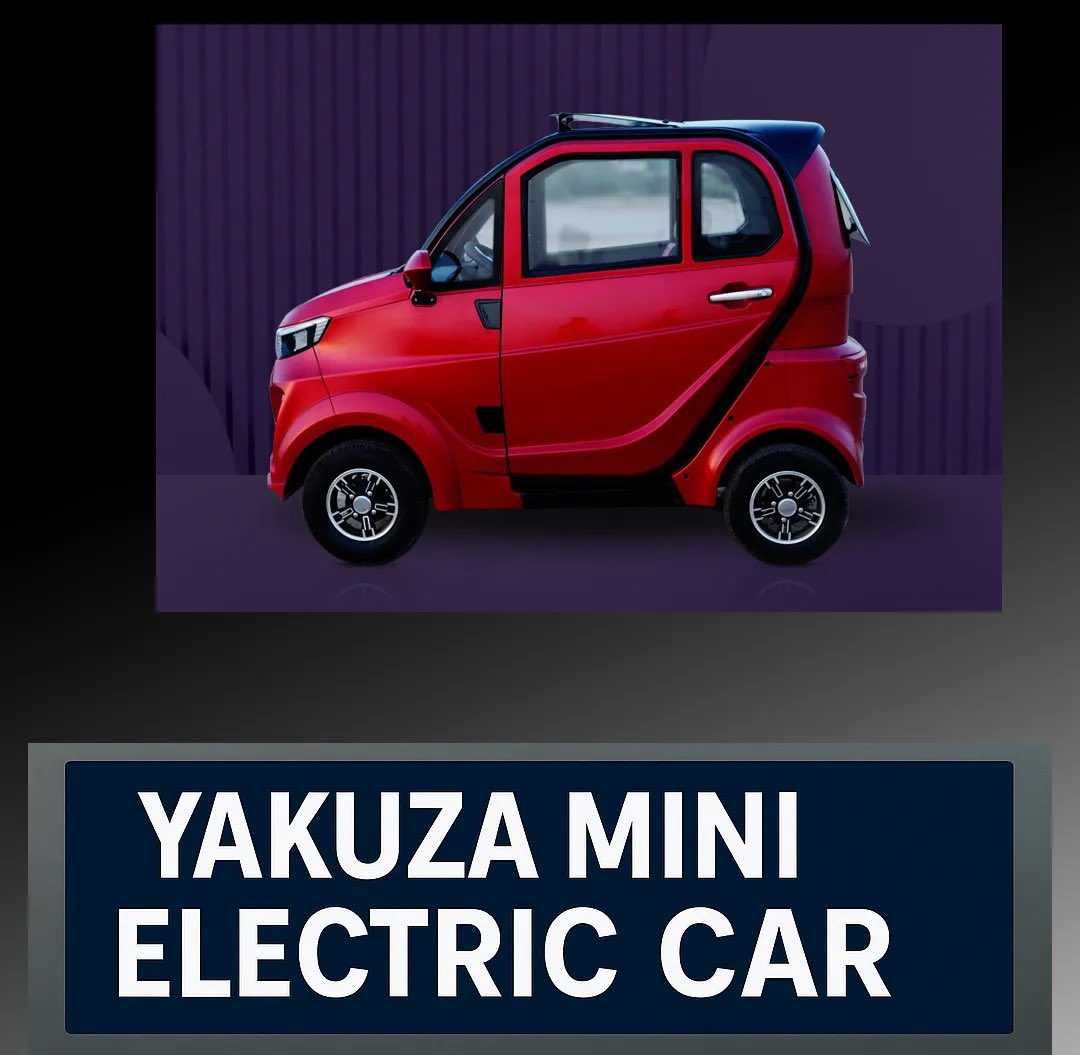 <a href="/MitsuiMasashi/">三井昌志＠バイクでインド一周中</a> 【インド】ヤクザ。←ブランド名

ミニ電気自動車は、30万円。

➡︎☝️Yakuza Mini Electric Car: World’s Cheapest Electric Car 2025
autoakhbar.com/yakuza-mini-el…