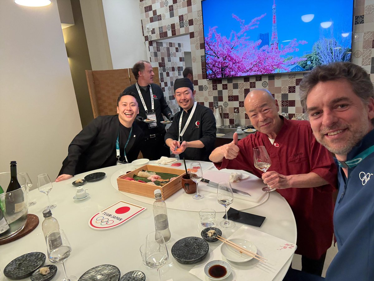 paugasol's tweet photo. It was a great experience visiting the Japanese House with fellow members of the Athletes’ Commission 🇯🇵

Thank you, Yuki, for hosting us, and thanks to the entire team for making it such an extraordinary visit. 

#MilanoCortina2026 https://t.co/2gVjOkppi4