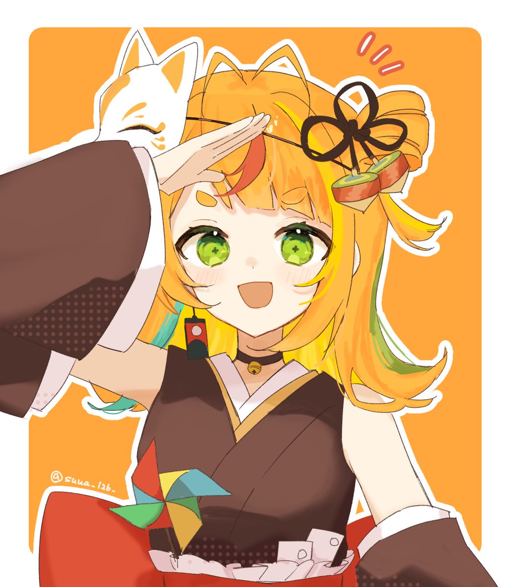 こーきまえちゃん こまちゃん！⛩🔅 #こまのえま #小廻こま