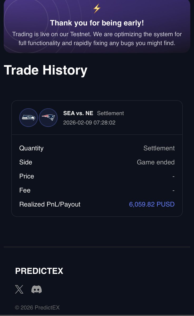 Business before pleasure
<a href="/PredictEX/">PredictEX</a>