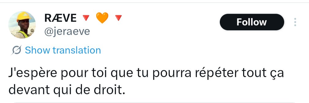 kankamoussa's tweet photo. La première fois que je vois RAEVE, l'auto-proclamé Anarchiste, brandir la menace d'une plainte devant le procureur.

A-t-on touché son point sensible ? https://t.co/dZAY6MC3RY
