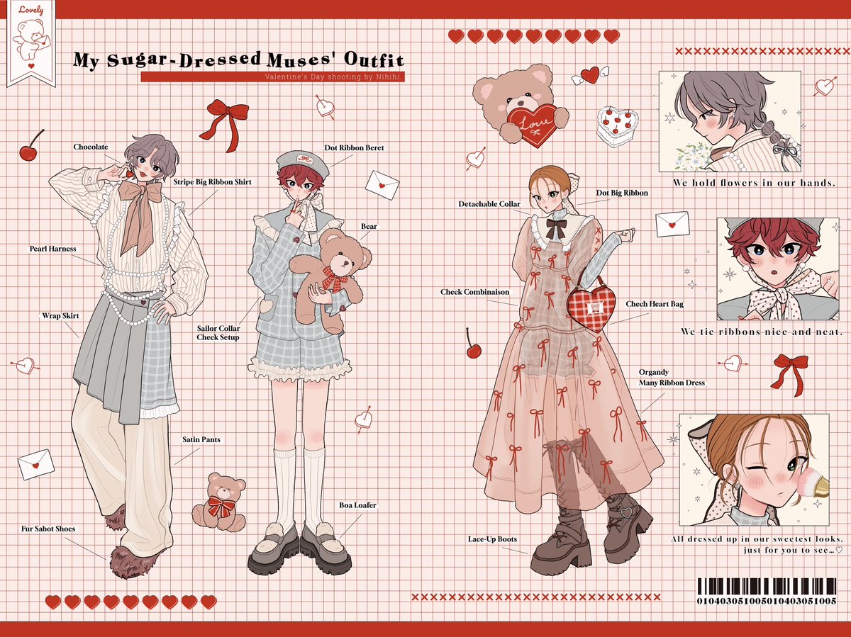 𝑵𝒊𝒉𝒊𝒉𝒊🧸🎀💌🍰
⚠︎ヘアアレ、女装みたいな服