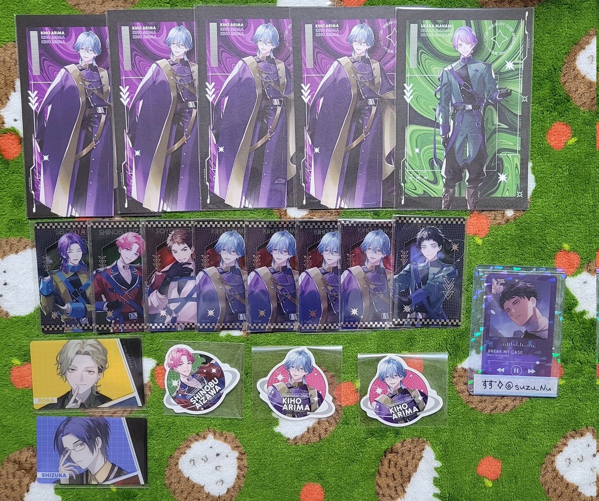 交換】ブレマイ AGF 色紙風ミニカード ポスカ クリカ 特典 譲:須王 樋