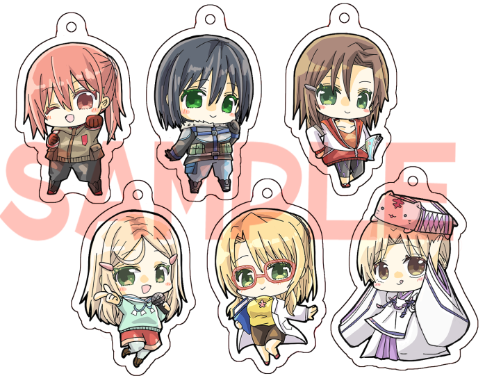 ミニキャラ、自分用のアクリル欲しくなったのでキーホルダーにしました！
キャラ単体の普通のアクキー久しぶり…！入稿はしたので間に合うはず