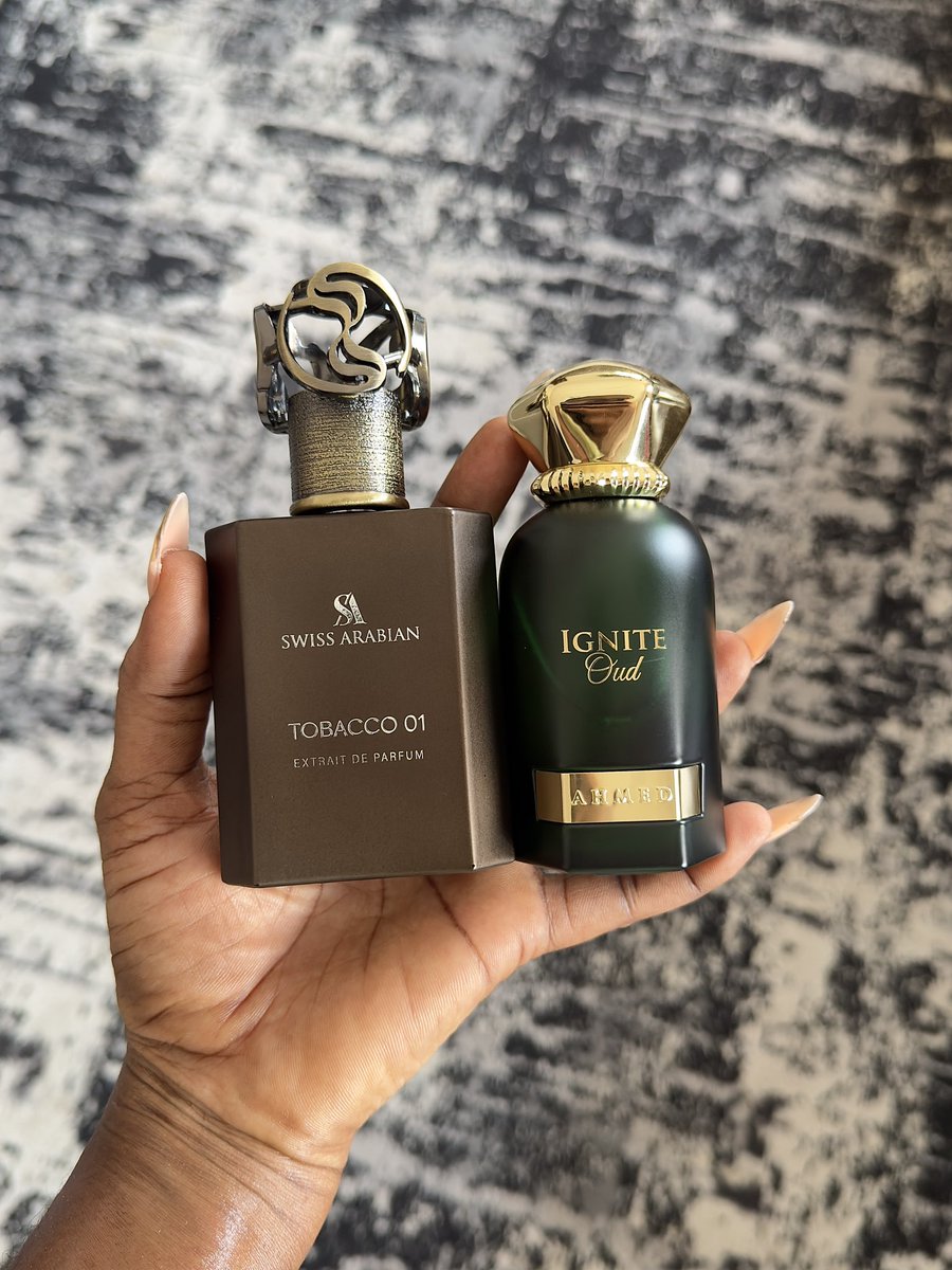 Tobacco 01 | Ignite Oud 

₦160,000 for both (Save 5k) ‼️
Nationwide delivery 🚚