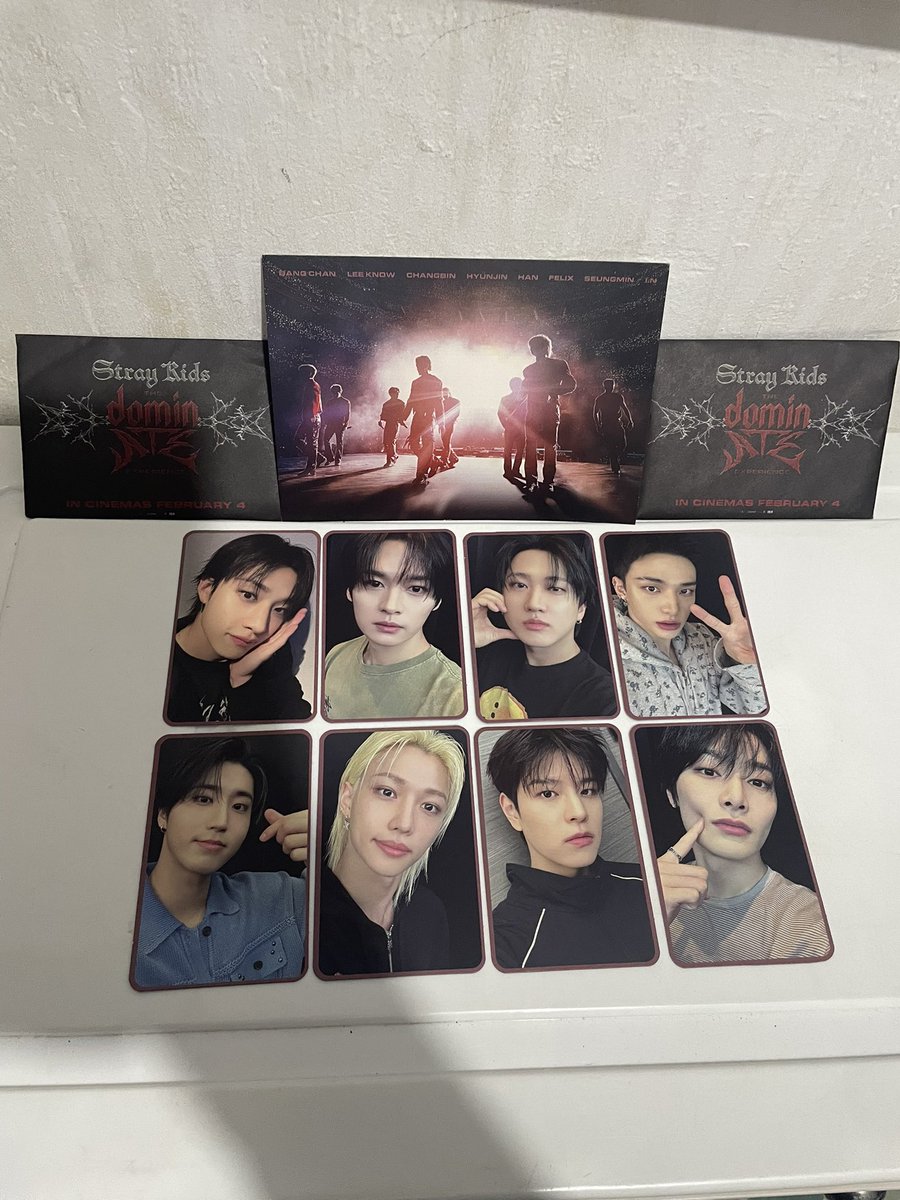 lixieeboo's tweet photo. Wts/lfb/ph

Stray Kids: The DominATE Experience Photocard Set (sealed envelope) + postcard

✶ PHP 650
✶ payo
✶ can ship within the day via lalamove if within metro manila or j&amp;t after 2 days
✶ mop: bpi/gotyme
✶ only have 1 extra
✶ dm to claim

skz https://t.co/wQ6kMepdma