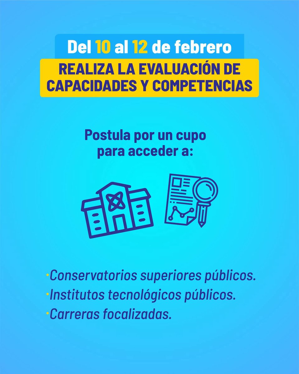 csnm_oficial's tweet photo. 🚨 Atento 🚨

Del 10 al 12 de febrero deberás rendir la evaluación de ingreso al 𝐂𝐨𝐧𝐬𝐞𝐫𝐯𝐚𝐭𝐨𝐫𝐢𝐨 𝐒𝐮𝐩𝐞𝐫𝐢𝐨𝐫 𝐍𝐚𝐜𝐢𝐨𝐧𝐚𝐥 𝐝𝐞 𝐌ú𝐬𝐢𝐜𝐚?🎺🎼🎓
 
¡Recuerda es 100% presencial! 📌 Consulta el lugar, hora y fecha en ➡️ https://t.co/8TLsv0rzx0. https://t.co/fgwY0kkFH3